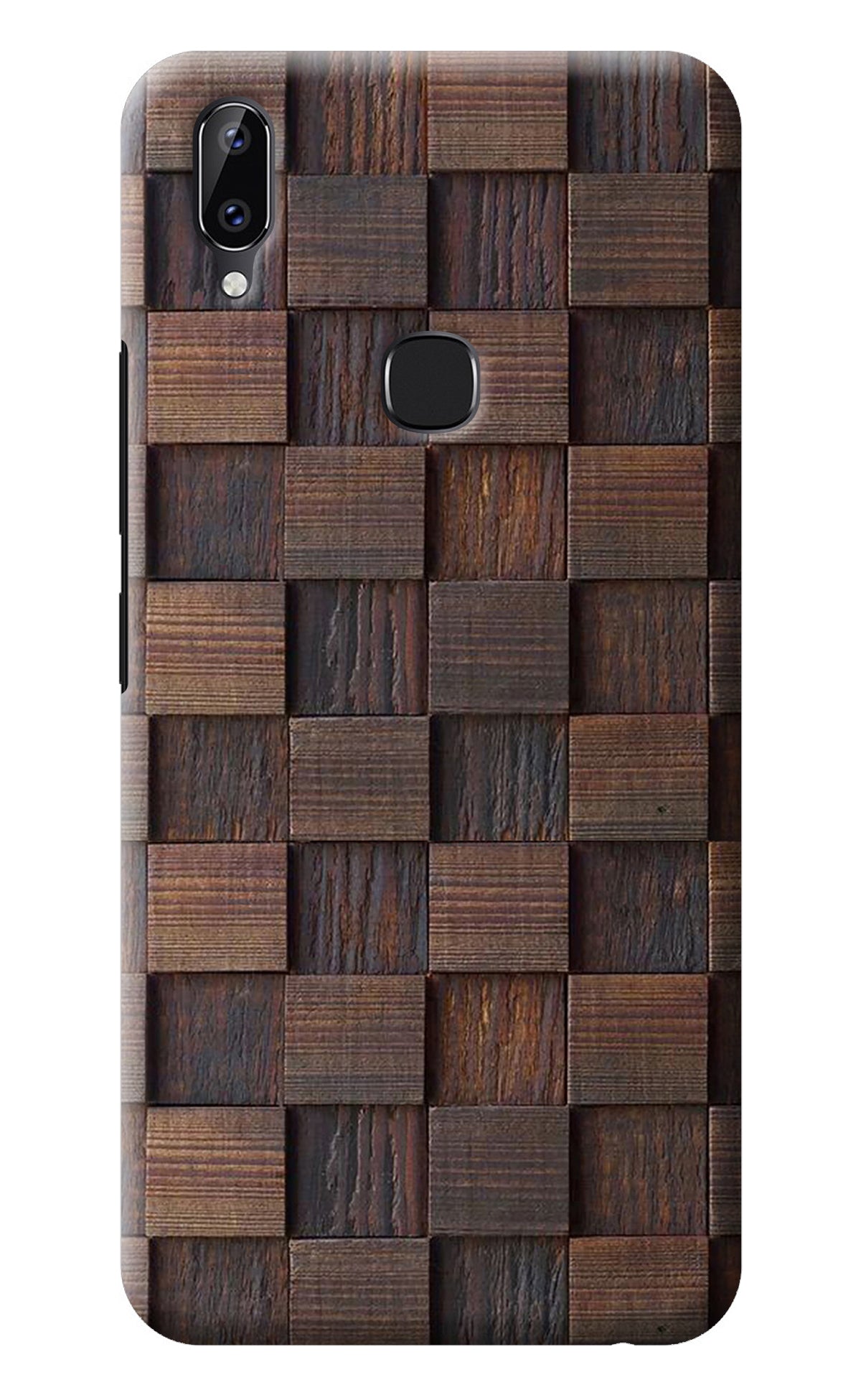 Wooden Cube Design Vivo Y83 Pro Back Cover