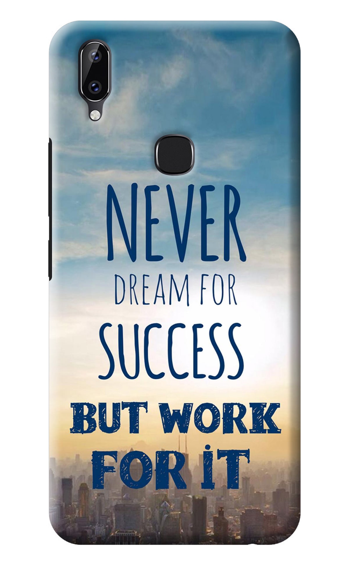 Never Dream For Success But Work For It Vivo Y83 Pro Back Cover