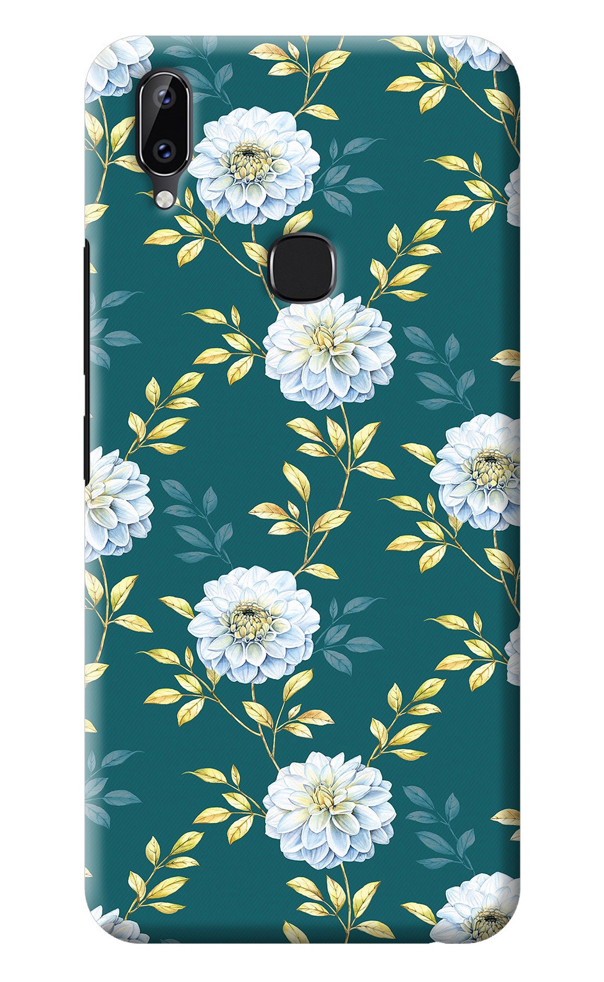 Flowers Vivo Y83 Pro Back Cover