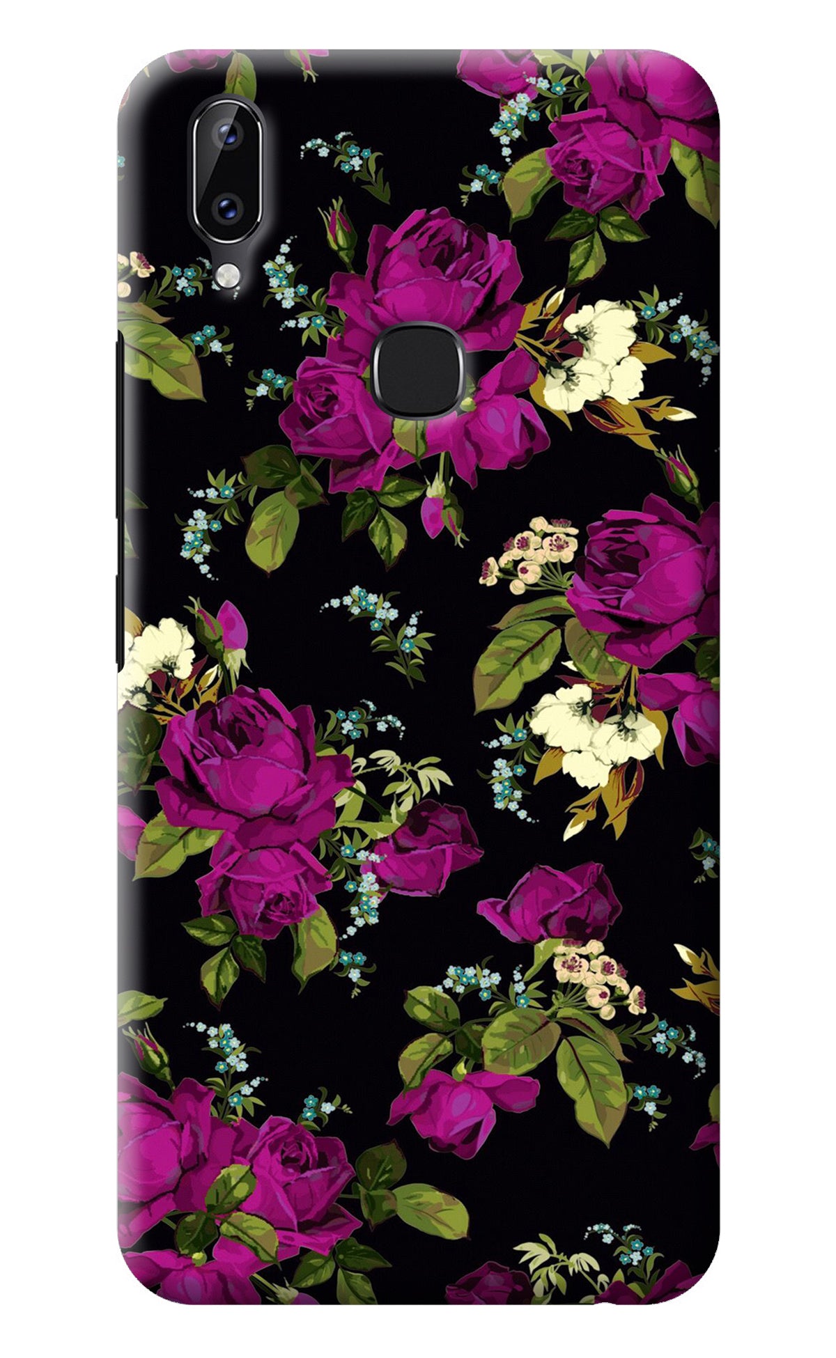 Flowers Vivo Y83 Pro Back Cover