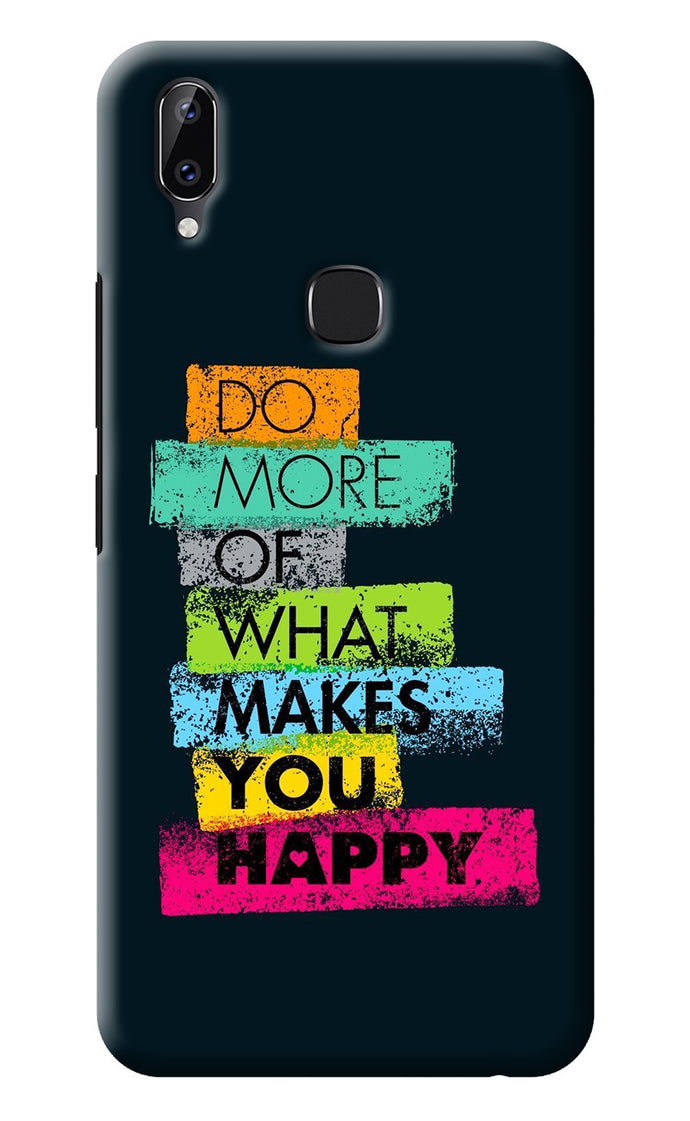 Do More Of What Makes You Happy Vivo Y83 Pro Back Cover
