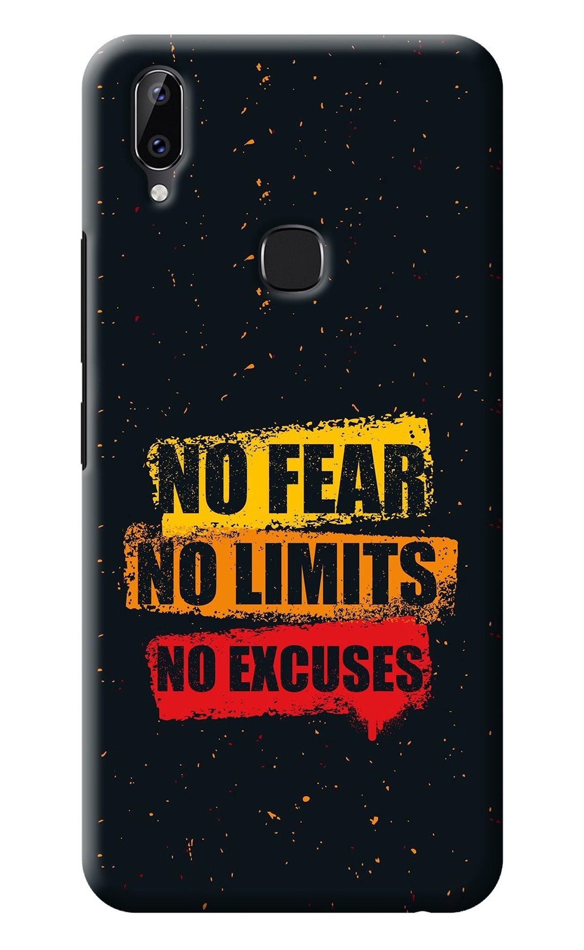 No Fear No Limits No Excuse Vivo Y83 Pro Back Cover