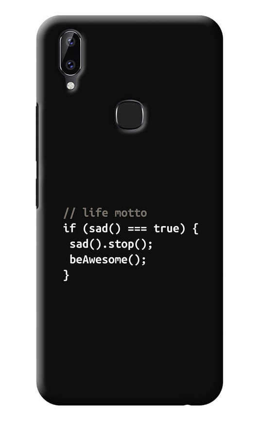 Life Motto Code Vivo Y83 Pro Back Cover