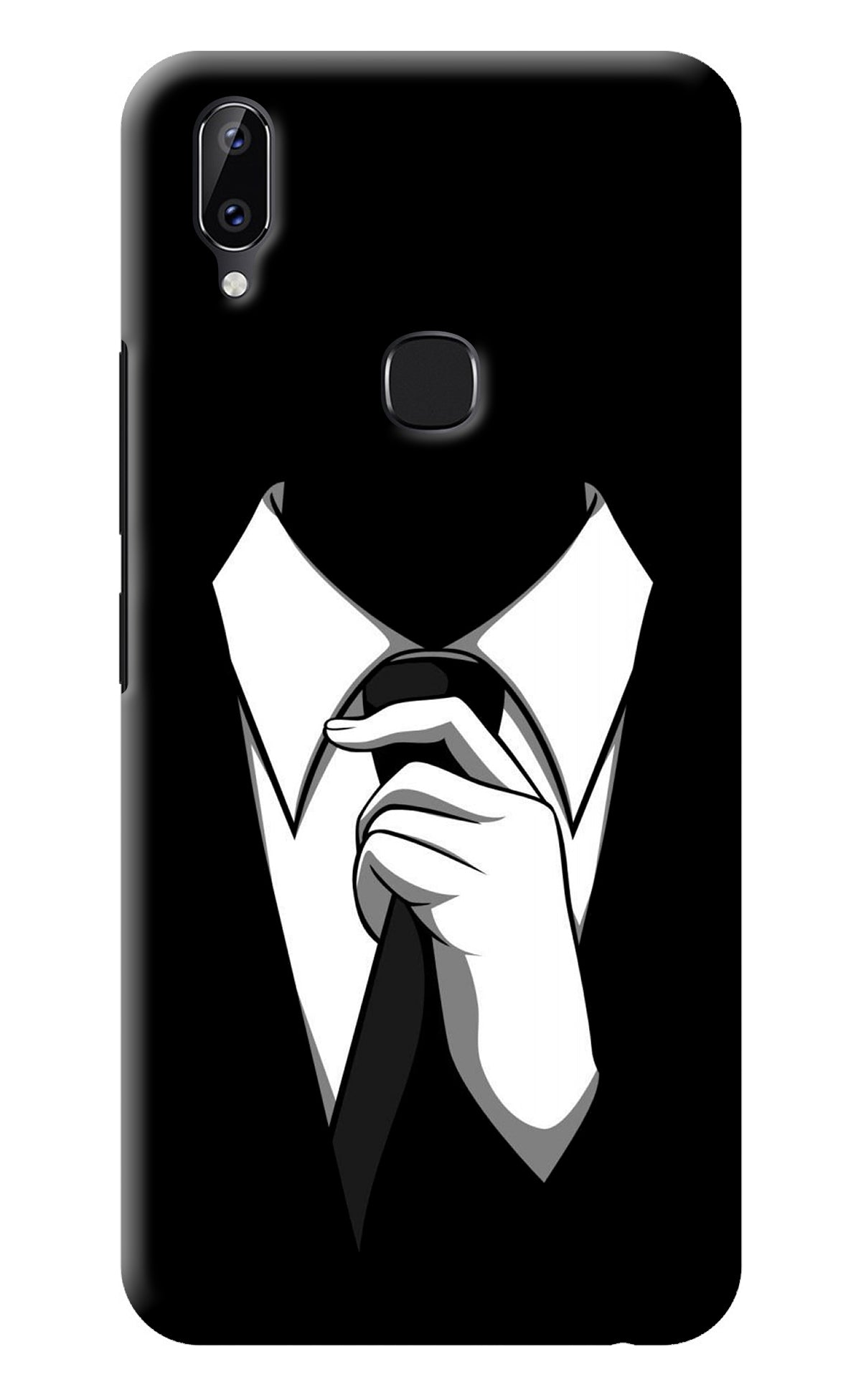 Black Tie Vivo Y83 Pro Back Cover