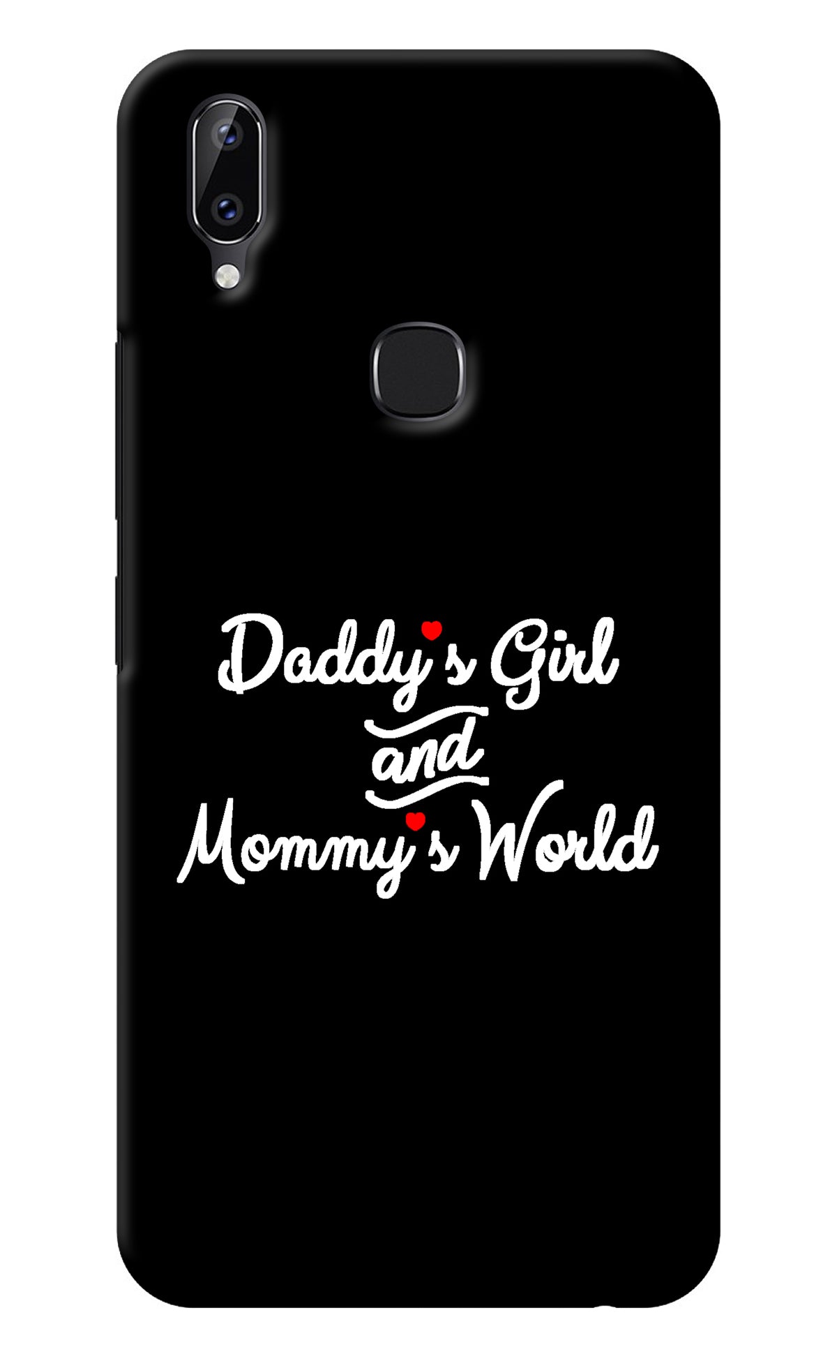 Daddy's Girl and Mommy's World Vivo Y83 Pro Back Cover
