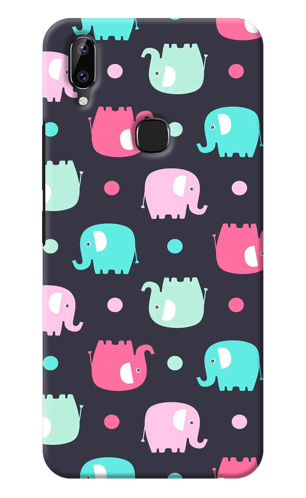 Elephants Vivo Y83 Pro Back Cover