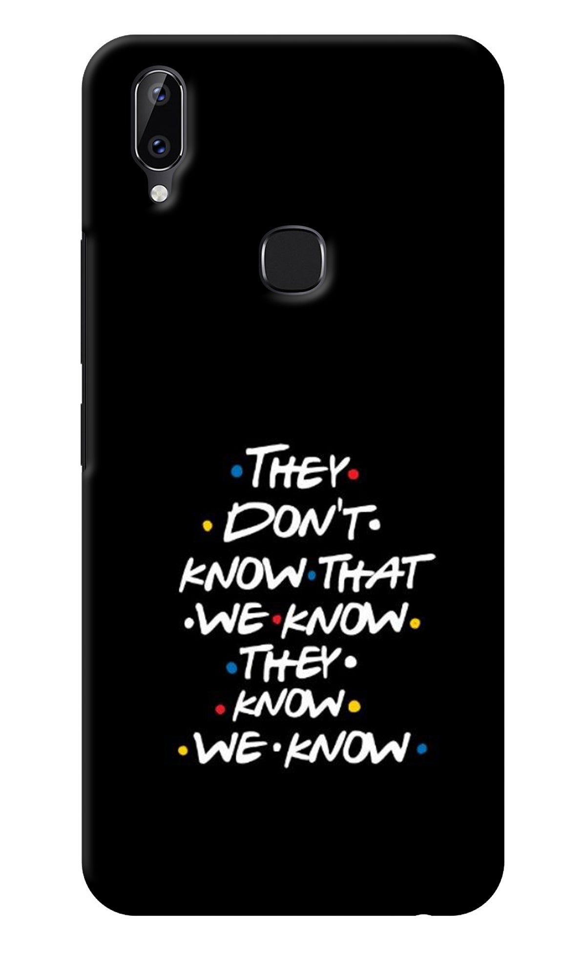 FRIENDS Dialogue Vivo Y83 Pro Back Cover