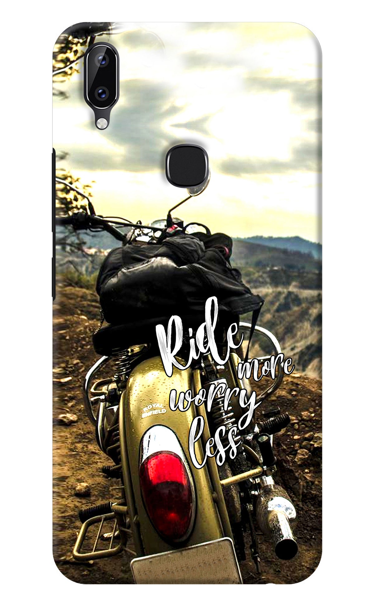 Ride More Worry Less Vivo Y83 Pro Back Cover