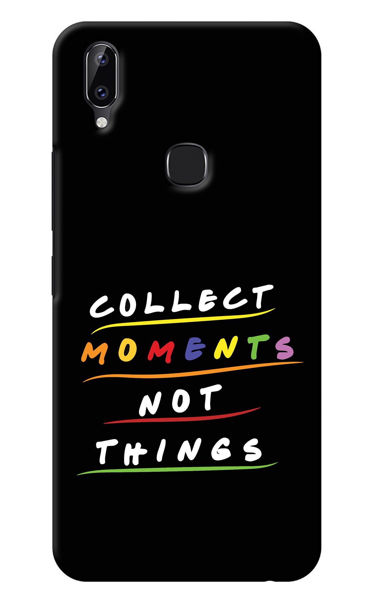 Collect Moments Not Things Vivo Y83 Pro Back Cover