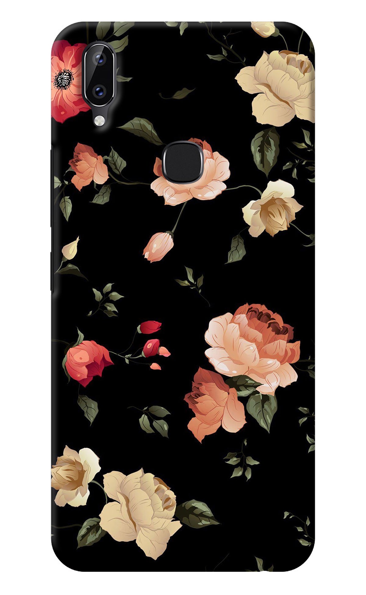 Flowers Vivo Y83 Pro Back Cover