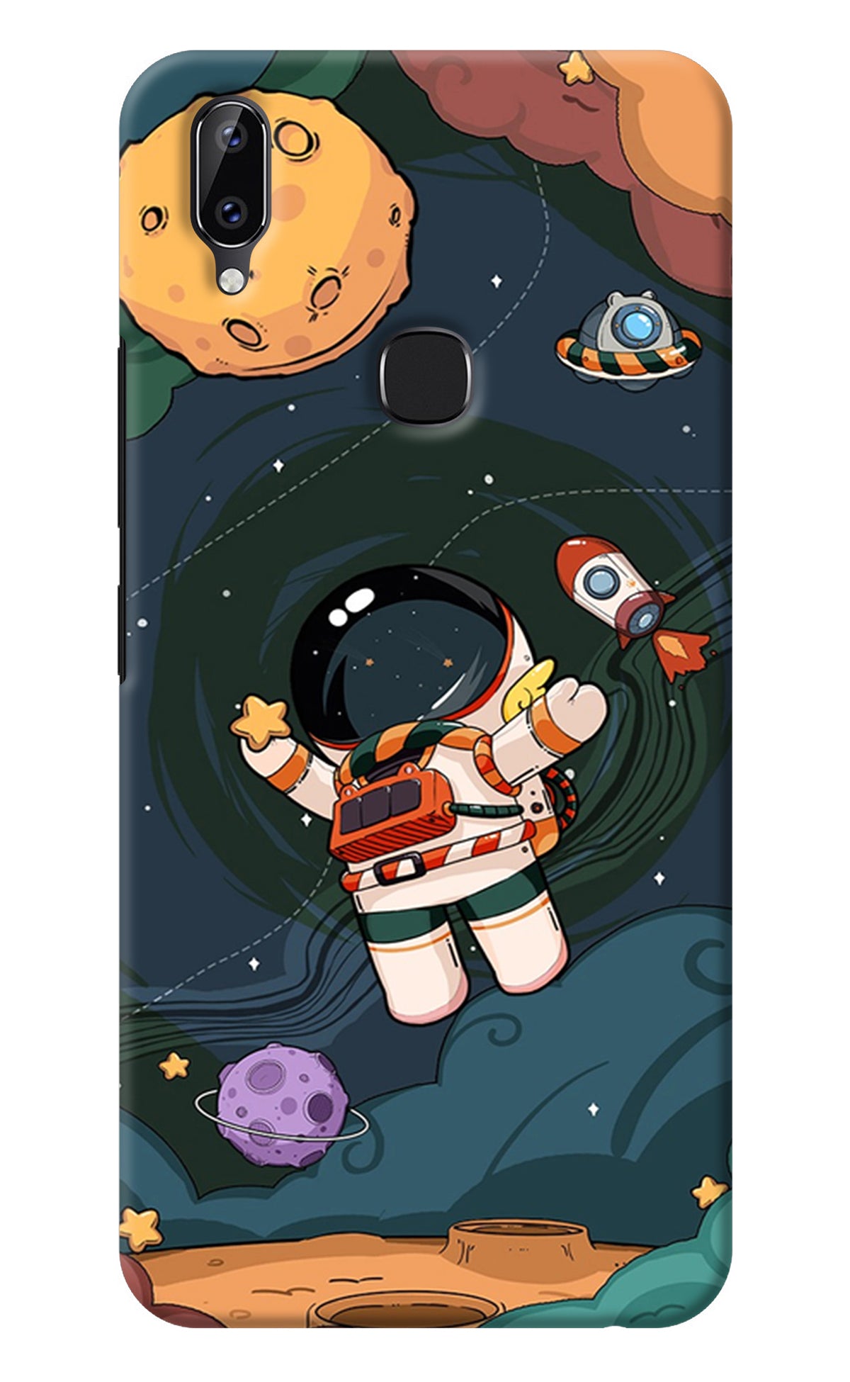 Cartoon Astronaut Vivo Y83 Pro Back Cover