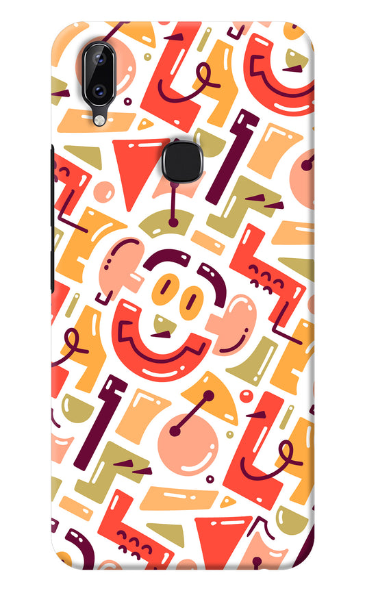 Doodle Pattern Vivo Y83 Pro Back Cover