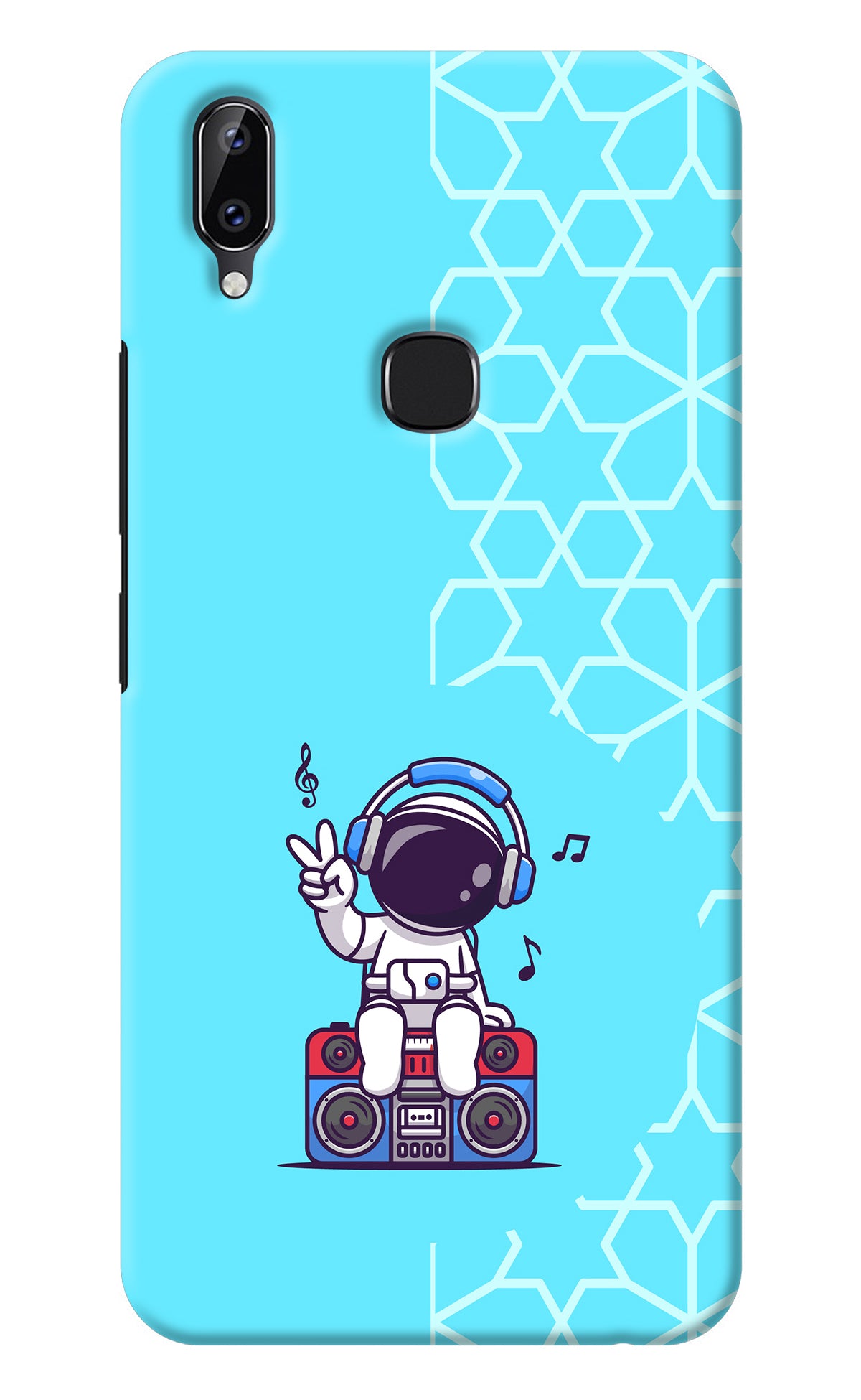 Cute Astronaut Chilling Vivo Y83 Pro Back Cover