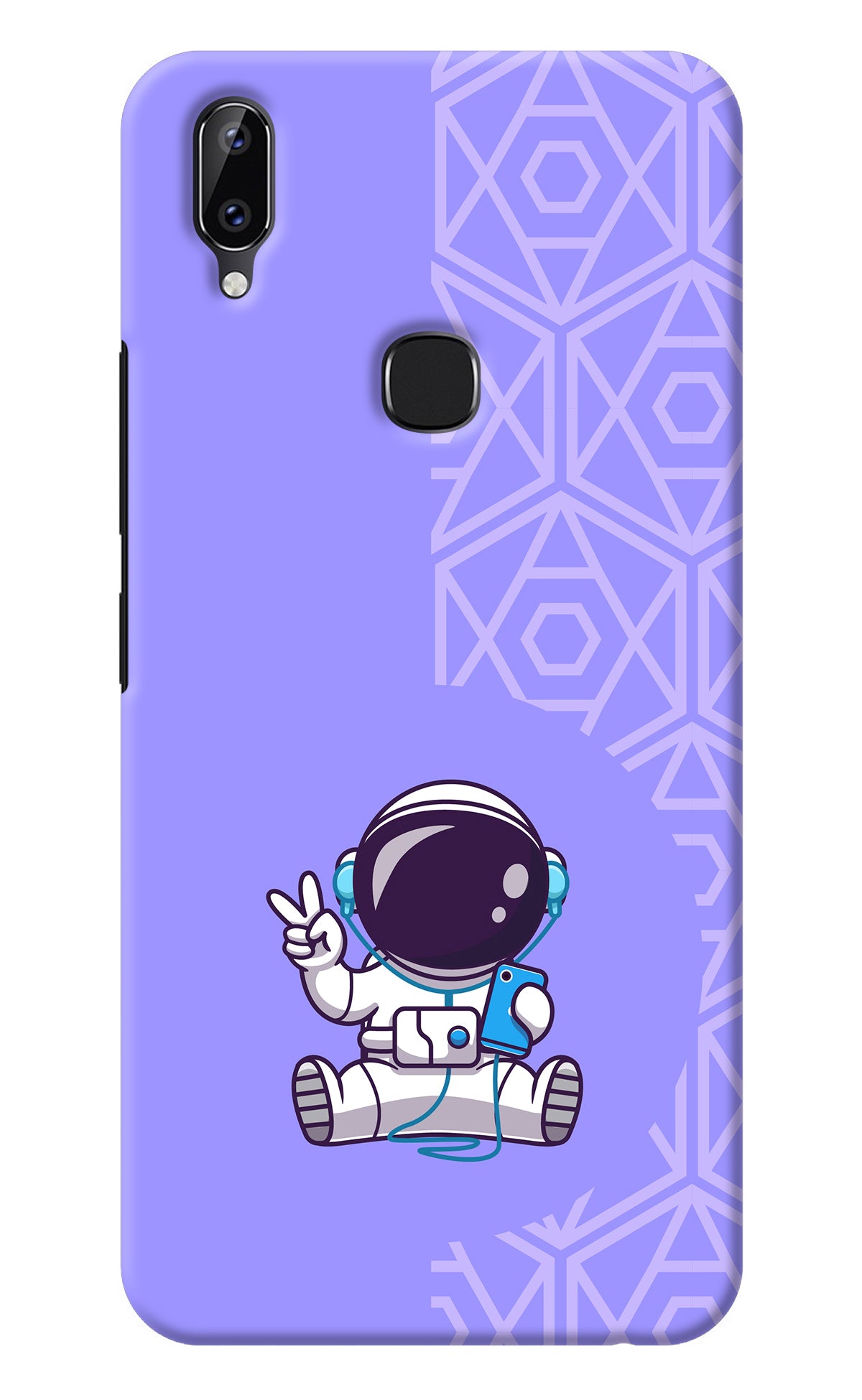 Cute Astronaut Chilling Vivo Y83 Pro Back Cover