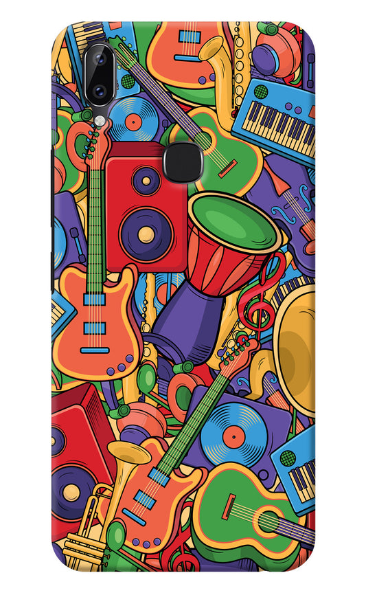 Music Instrument Doodle Vivo Y83 Pro Back Cover