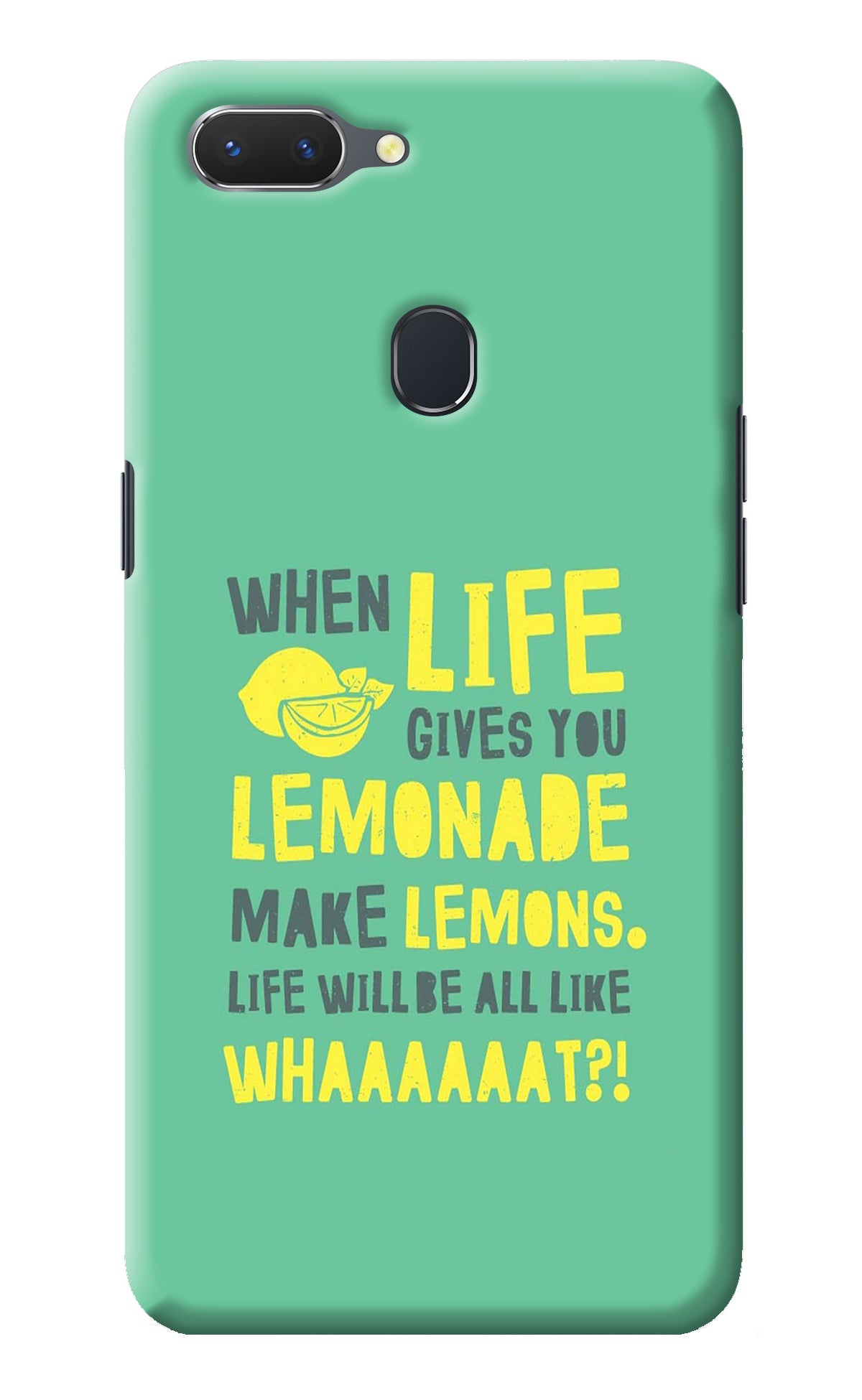 Quote Realme 2 Back Cover