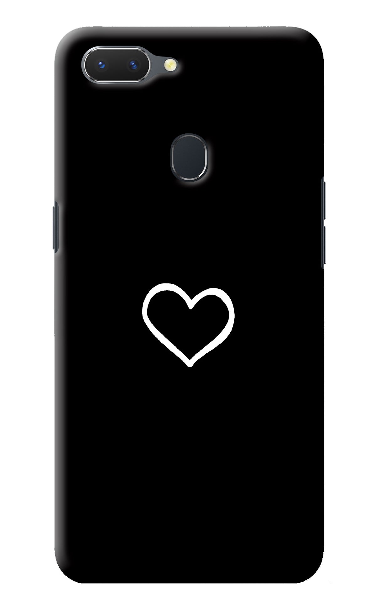 Heart Realme 2 Back Cover