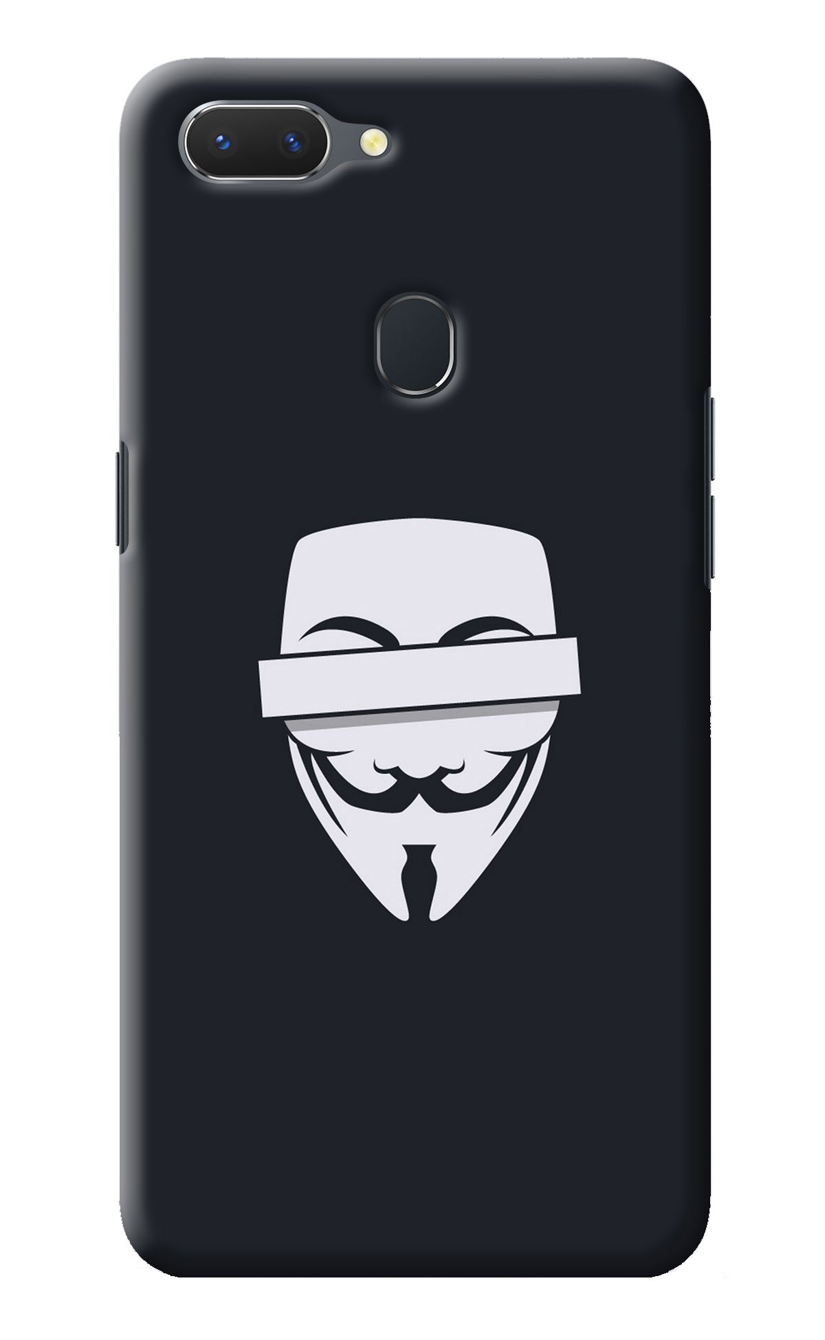 Anonymous Face Realme 2 Back Cover