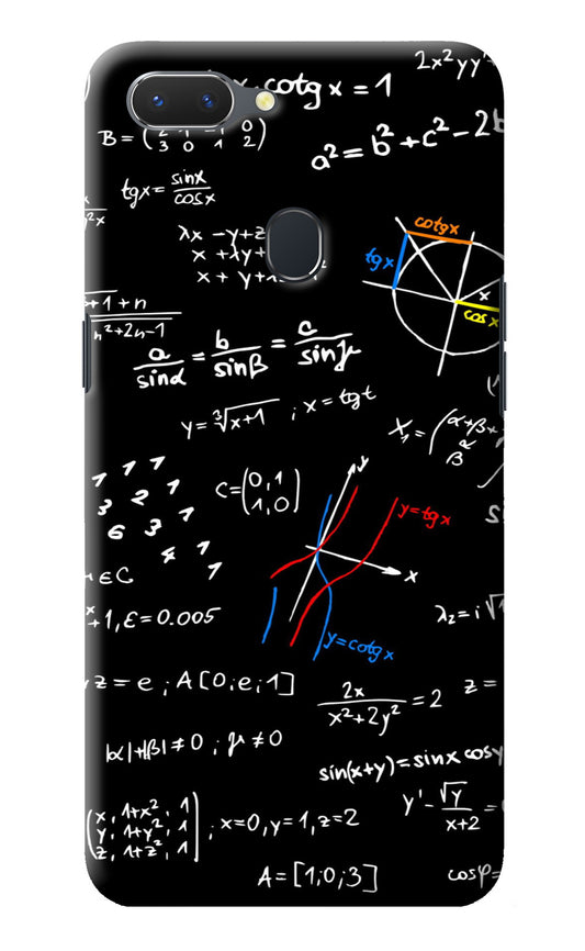 Mathematics Formula Realme 2 Back Cover