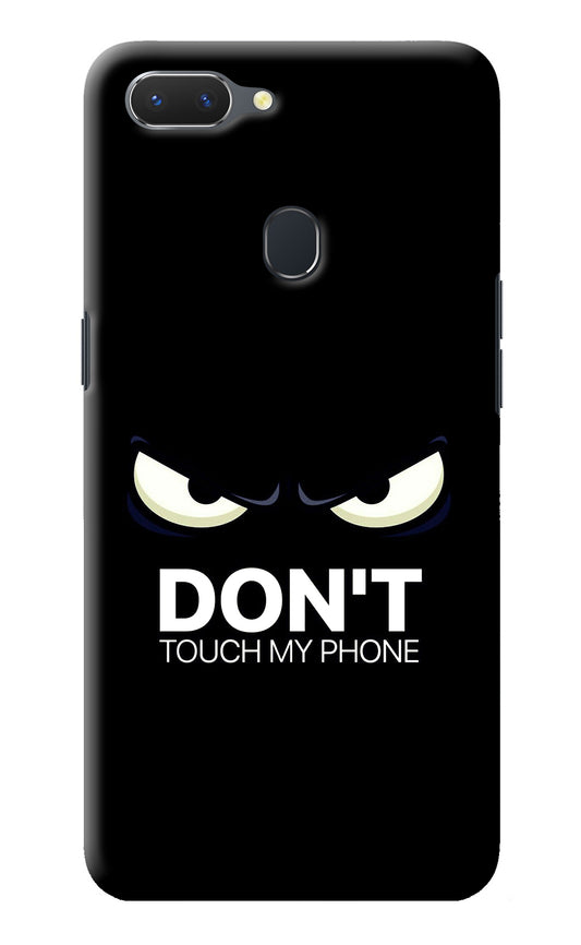Don'T Touch My Phone Realme 2 Back Cover