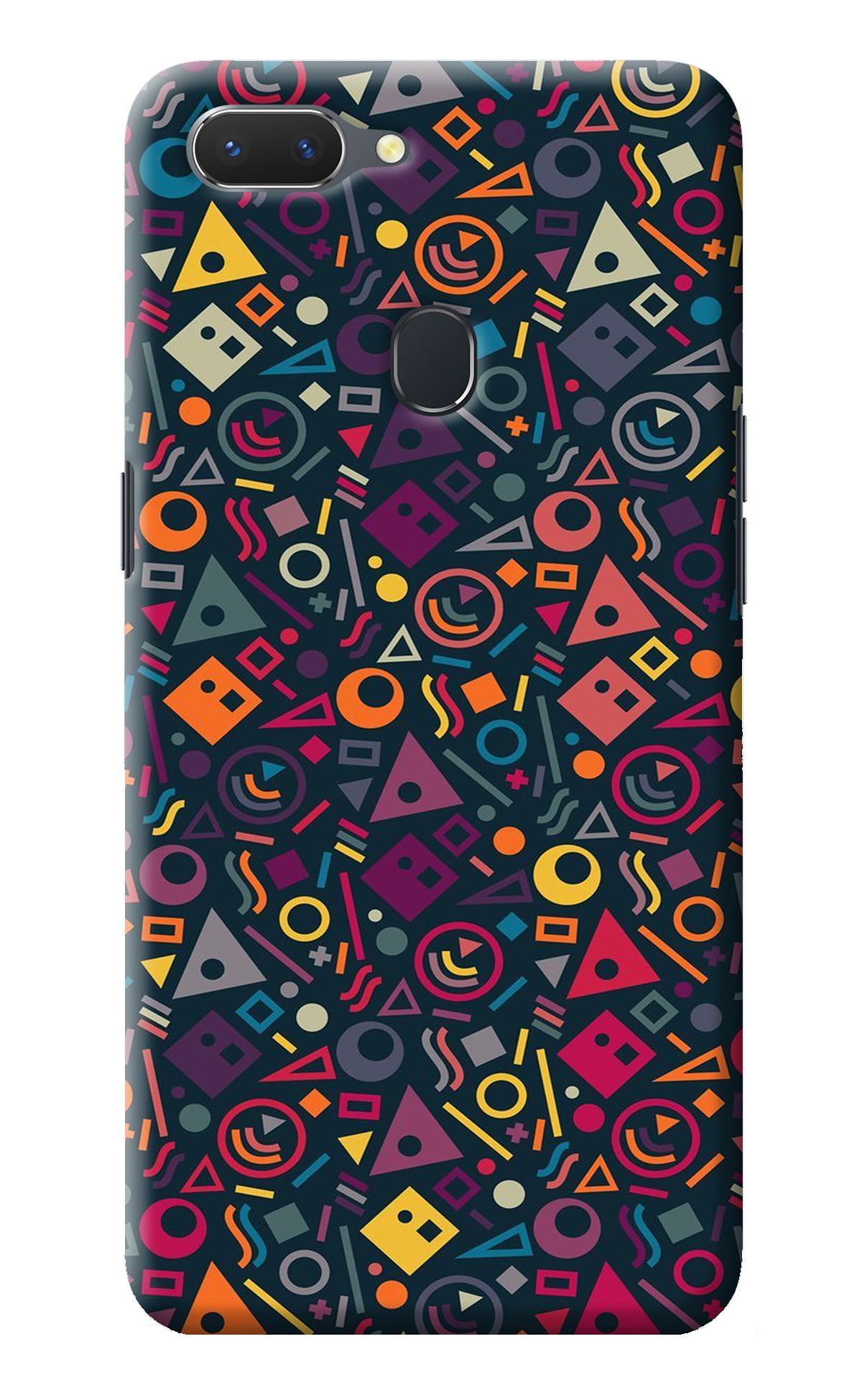 Geometric Abstract Realme 2 Back Cover