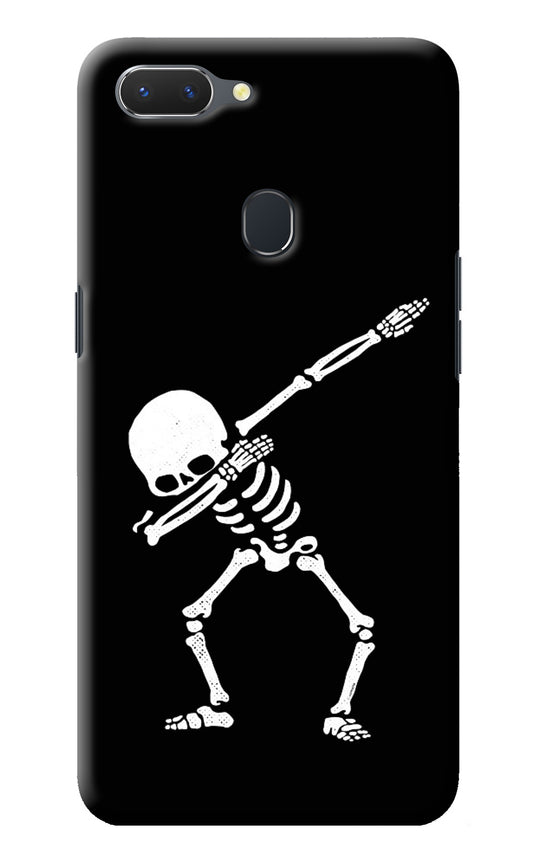 Dabbing Skeleton Art Realme 2 Back Cover