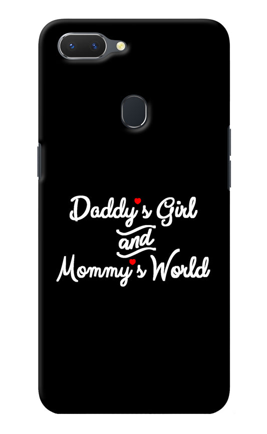 Daddy's Girl and Mommy's World Realme 2 Back Cover