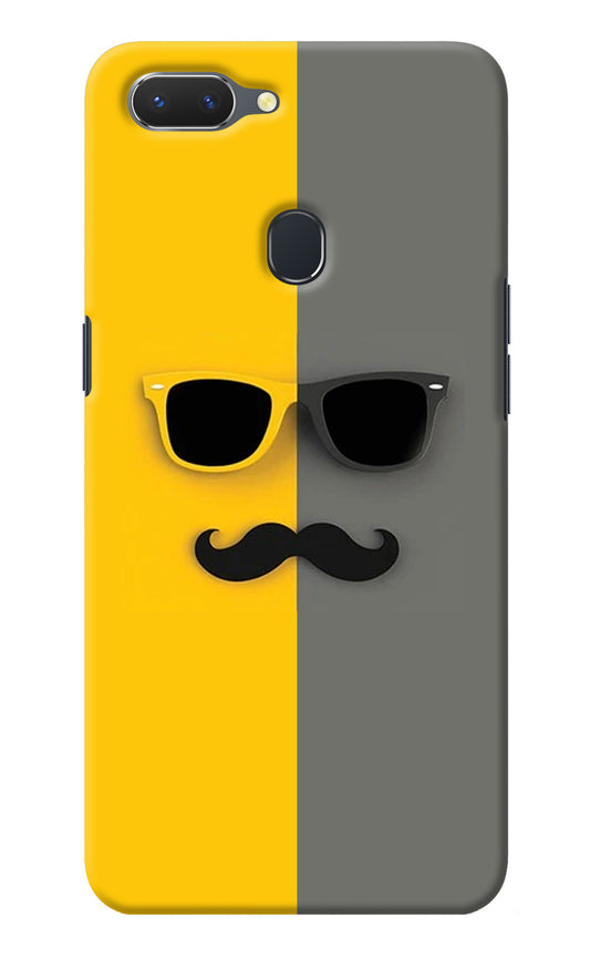 Sunglasses with Mustache Realme 2 Back Cover