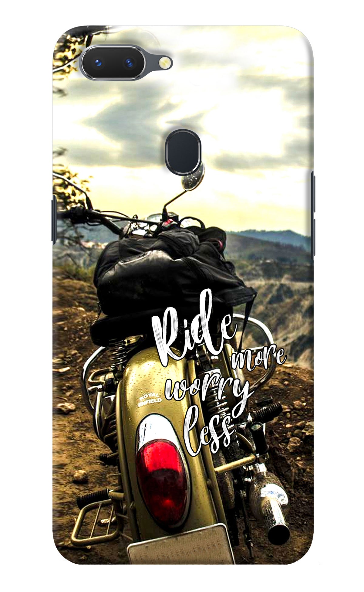 Ride More Worry Less Realme 2 Back Cover