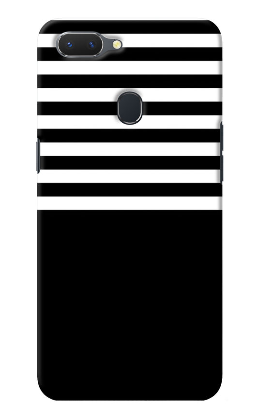 Black and White Print Realme 2 Back Cover