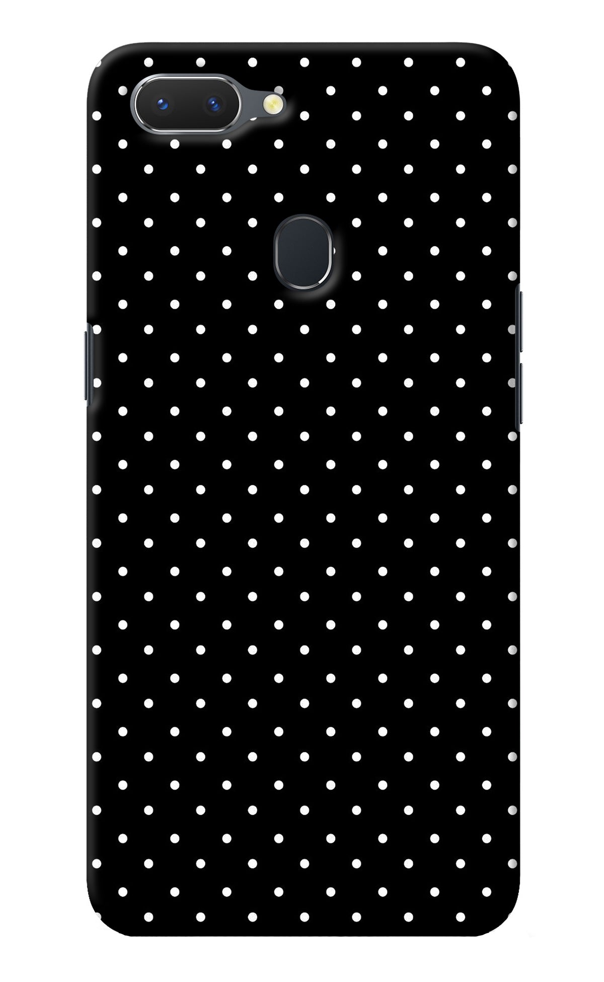 White Dots Realme 2 Back Cover