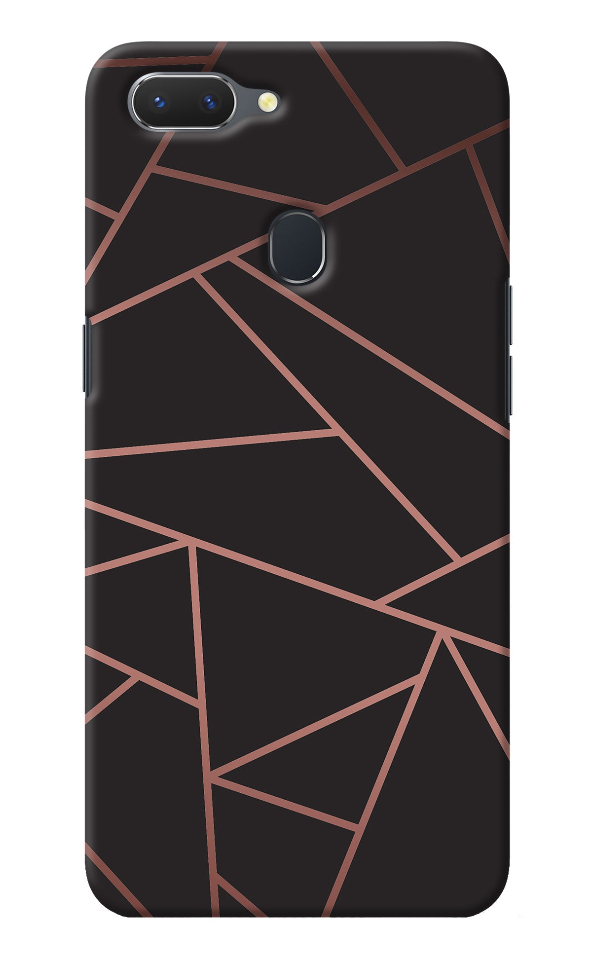 Geometric Pattern Realme 2 Back Cover