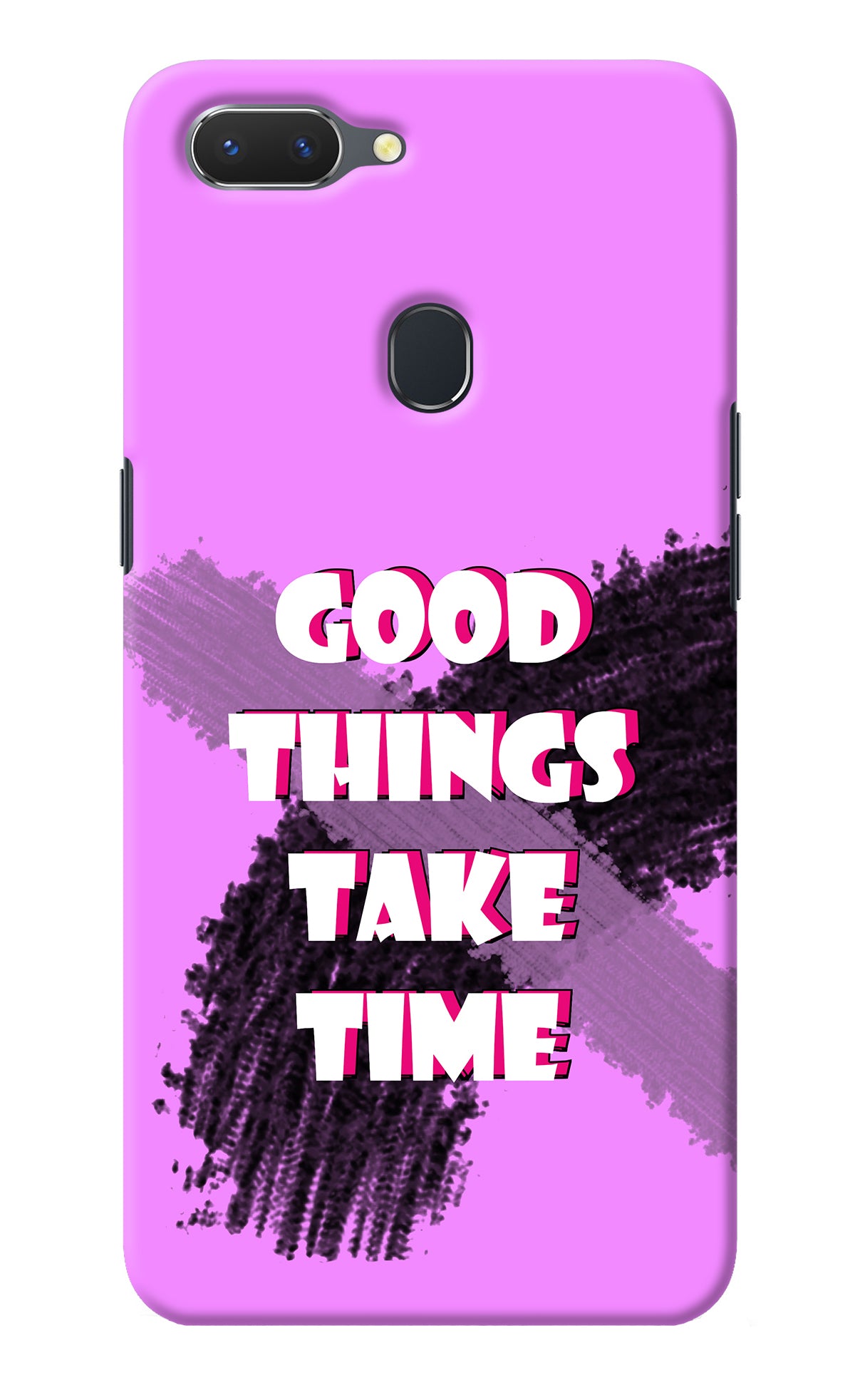 Good Things Take Time Realme 2 Back Cover