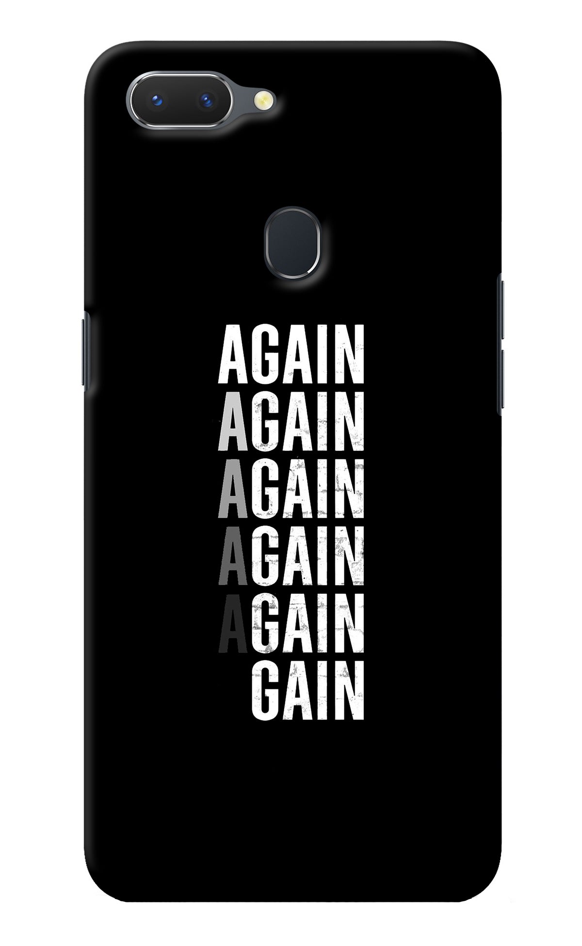 Again Again Gain Realme 2 Back Cover