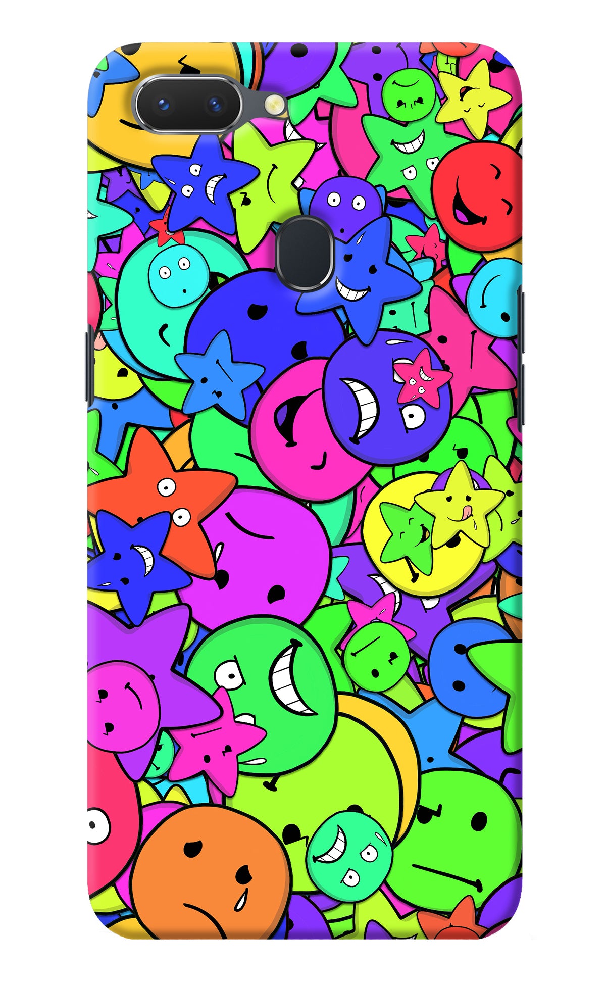 Fun Doodle Realme 2 Back Cover