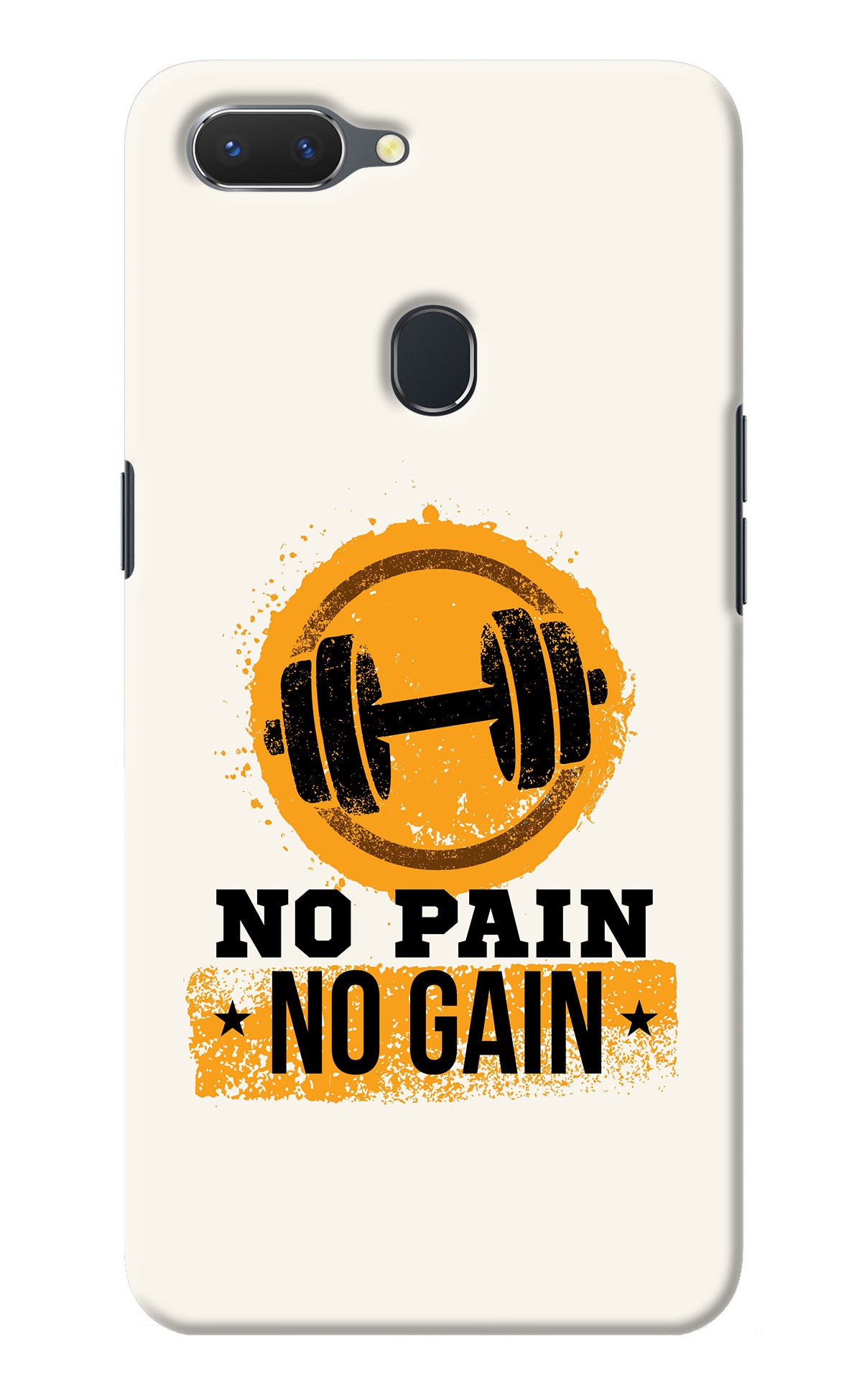 No Pain No Gain Realme 2 Back Cover