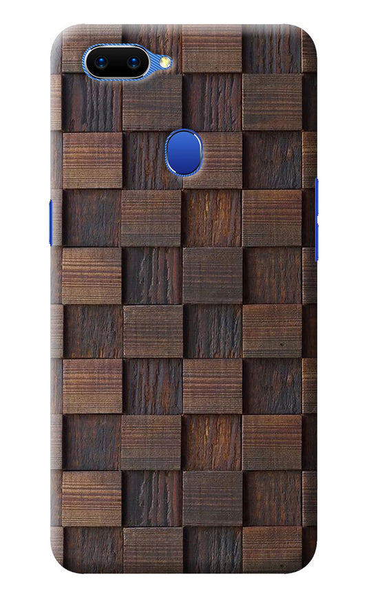 Wooden Cube Design Oppo A5 Back Cover