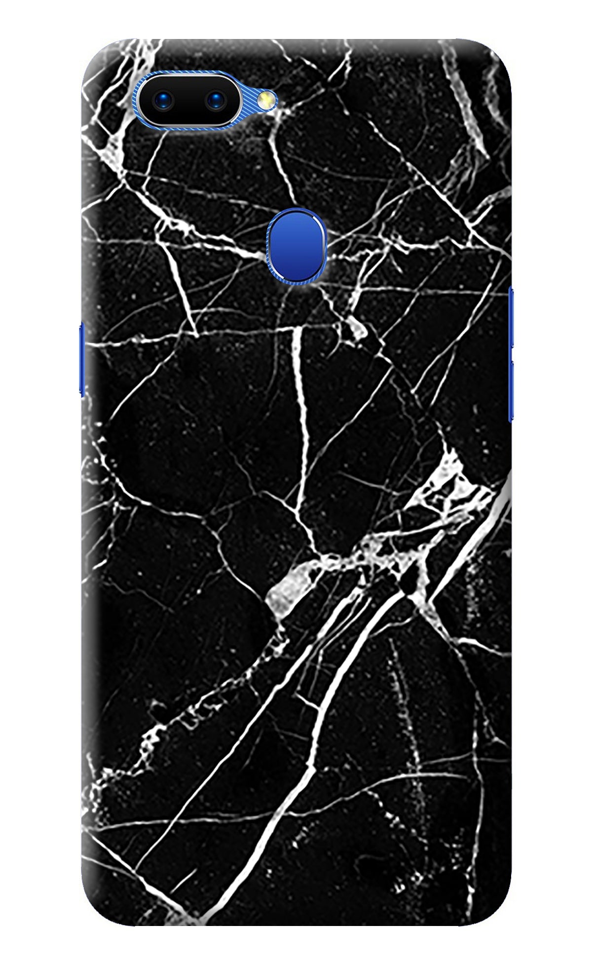 Black Marble Pattern Oppo A5 Back Cover