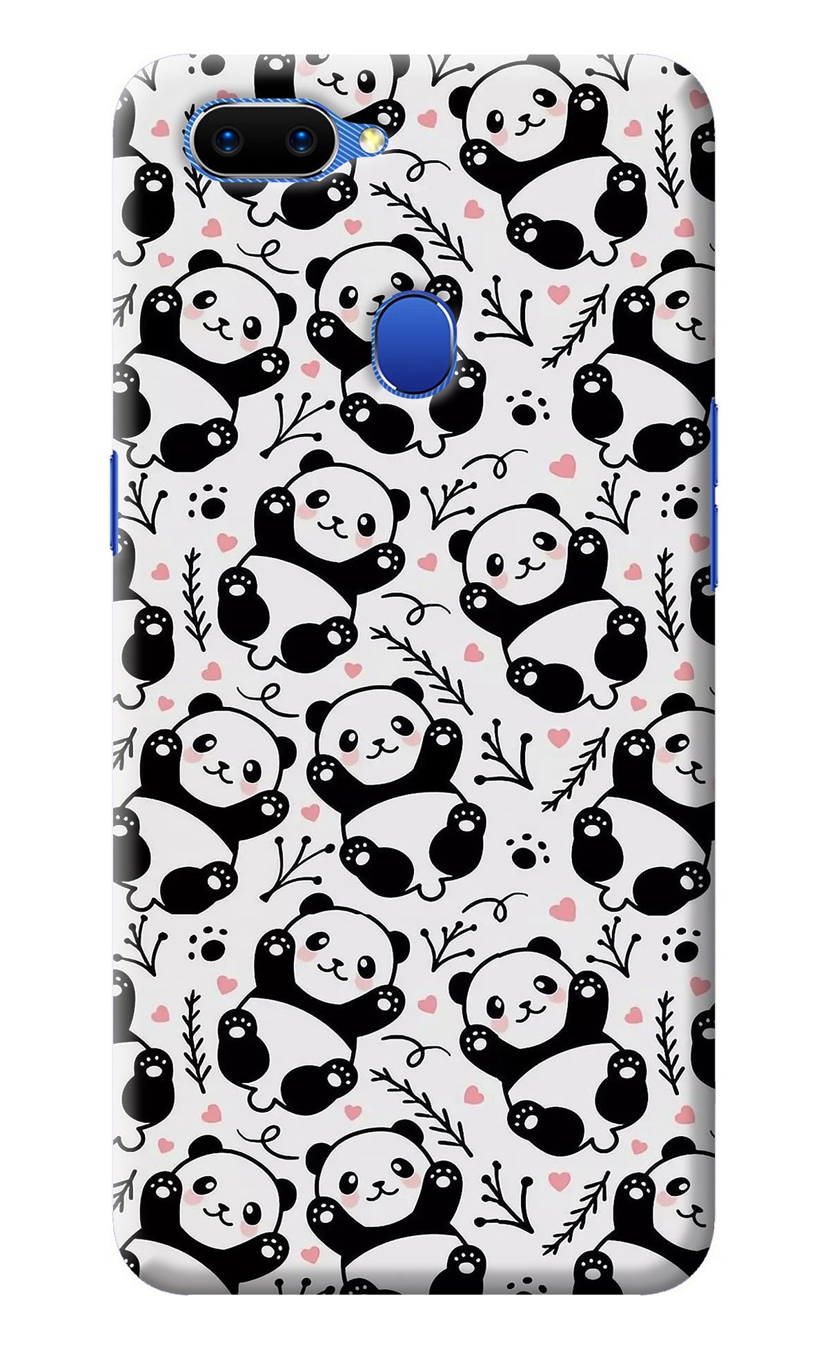 Cute Panda Oppo A5 Back Cover