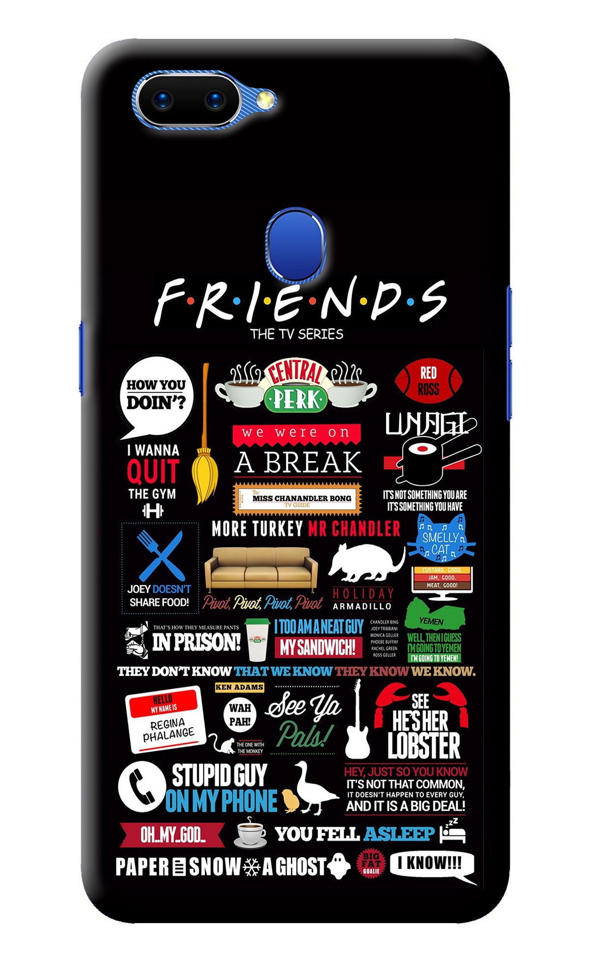 FRIENDS Oppo A5 Back Cover