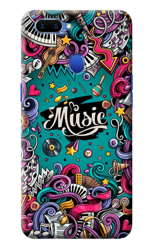 Music Graffiti Oppo A5 Back Cover