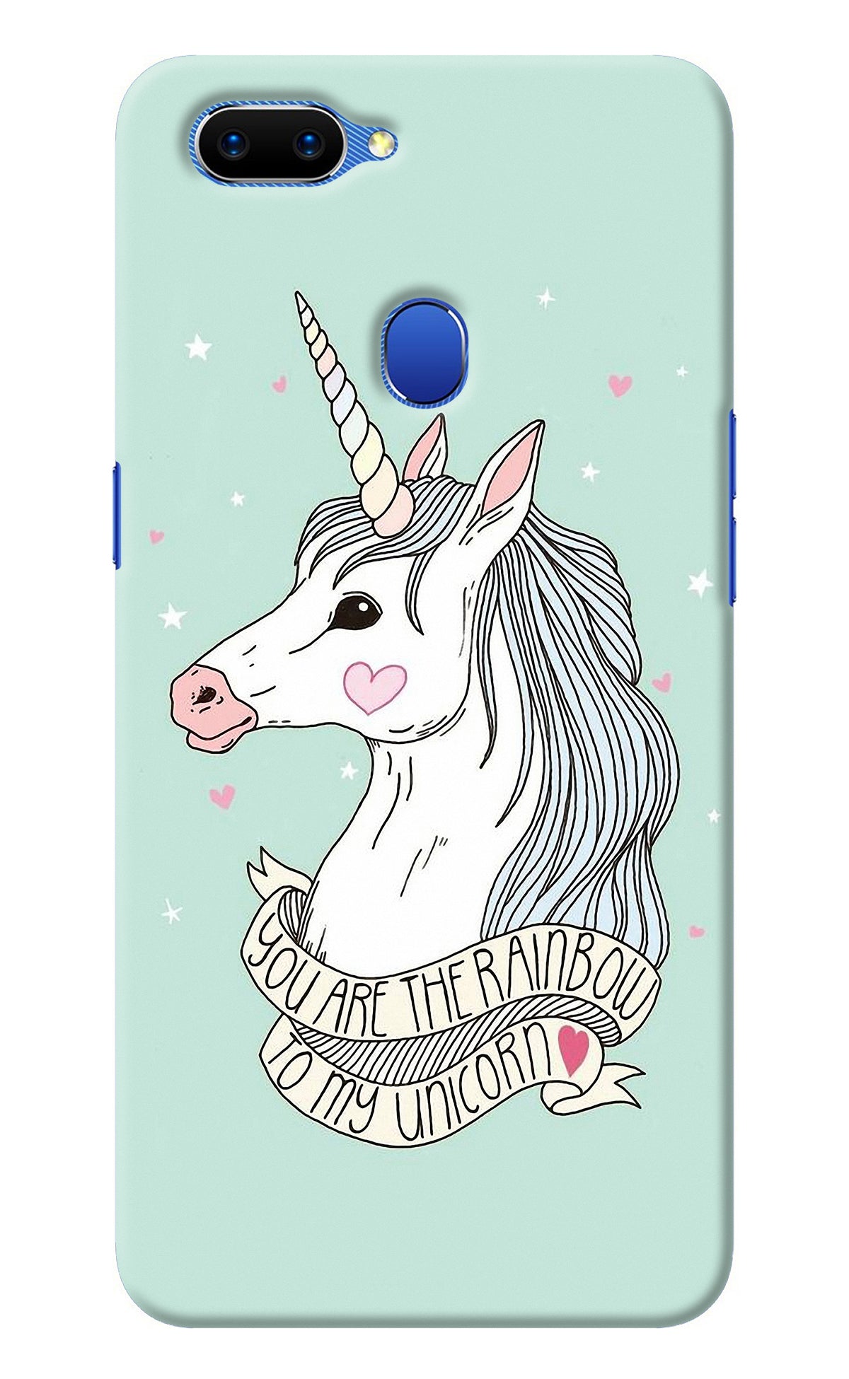 Unicorn Wallpaper Oppo A5 Back Cover