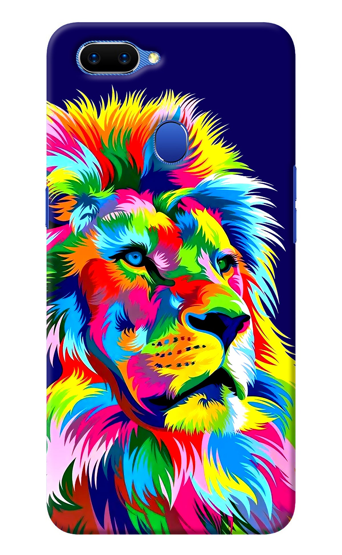 Vector Art Lion Oppo A5 Back Cover