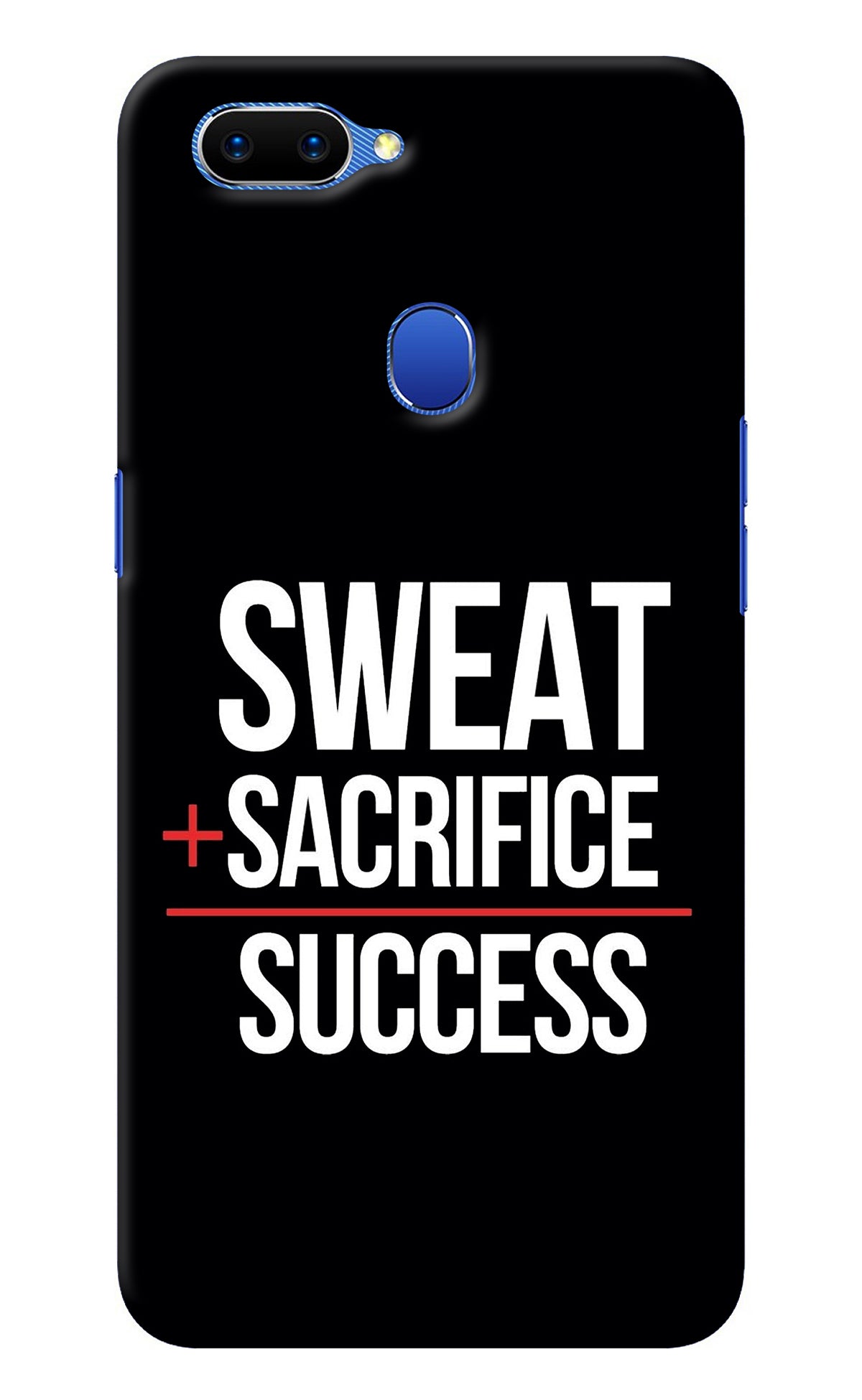 Sweat Sacrifice Success Oppo A5 Back Cover