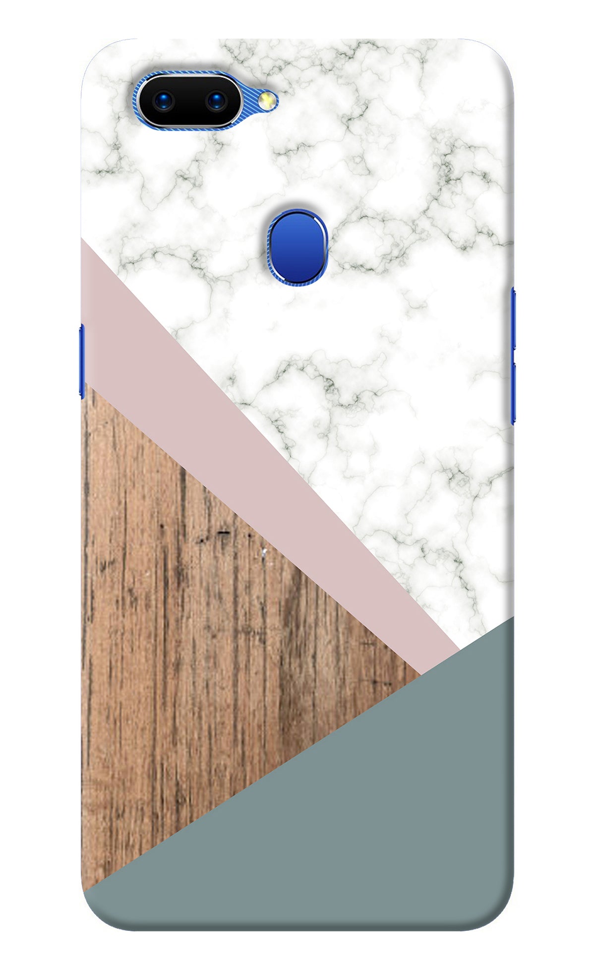 Marble wood Abstract Oppo A5 Back Cover