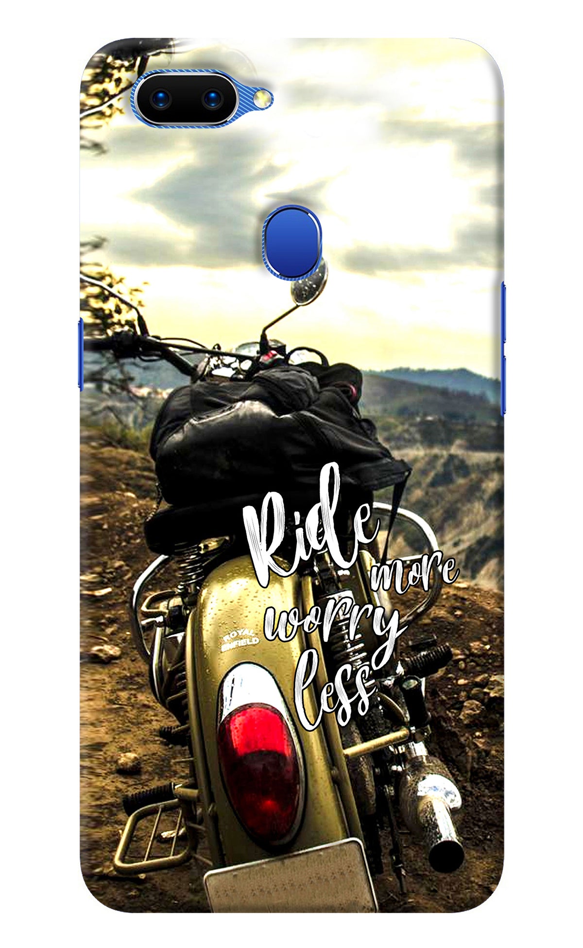 Ride More Worry Less Oppo A5 Back Cover