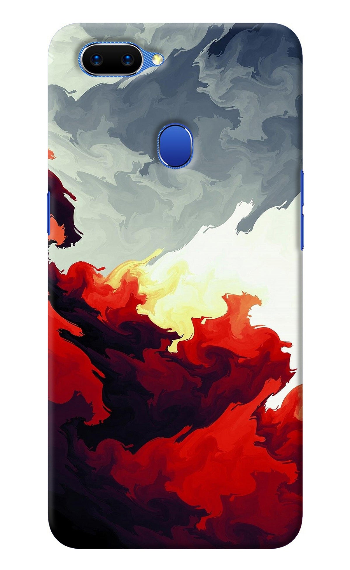 Fire Cloud Oppo A5 Back Cover