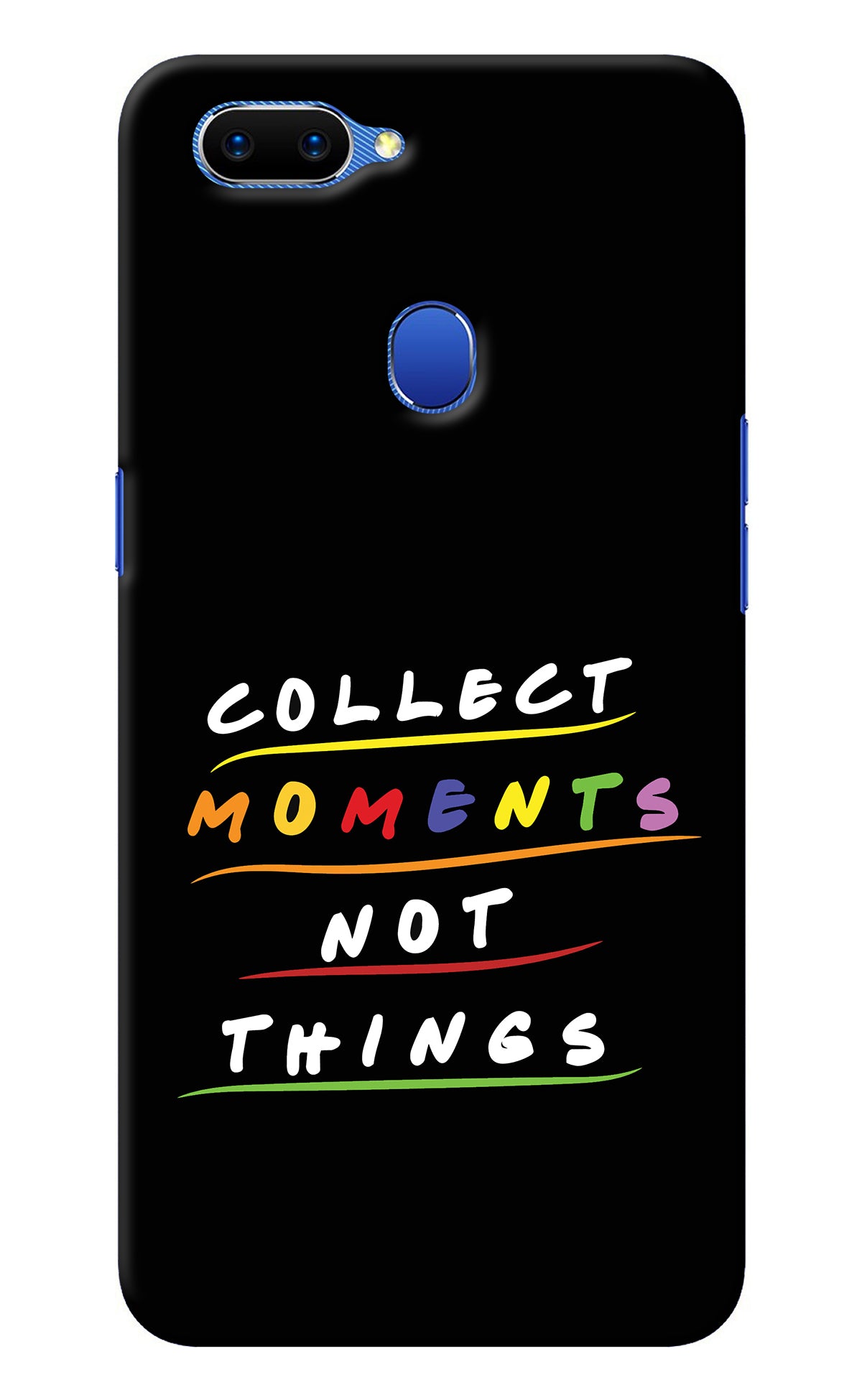 Collect Moments Not Things Oppo A5 Back Cover