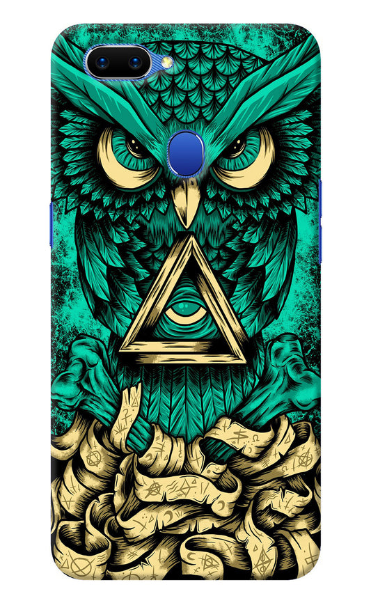 Green Owl Oppo A5 Back Cover