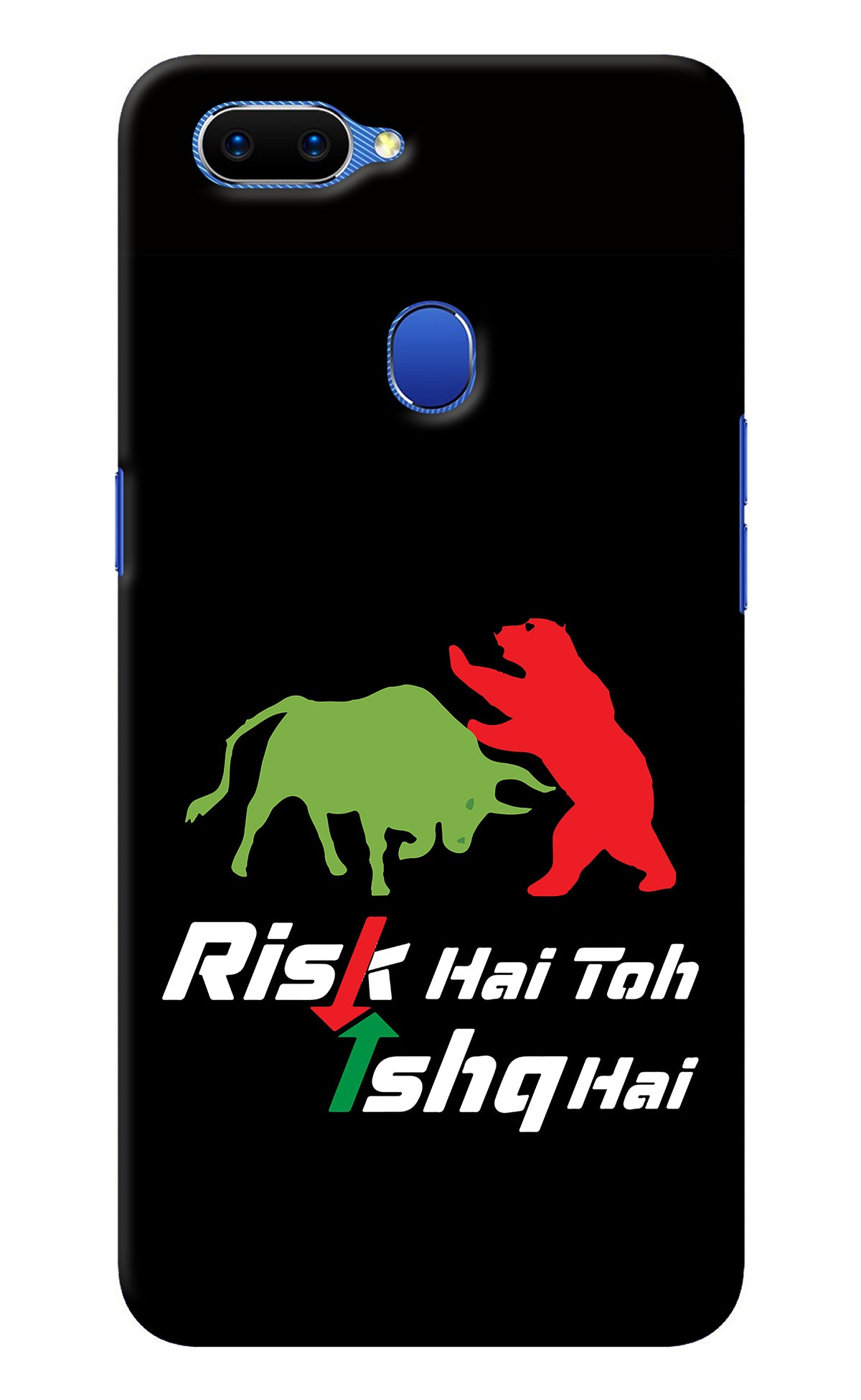 Risk Hai Toh Ishq Hai Oppo A5 Back Cover